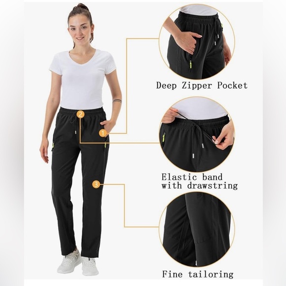 🆕 Women’s Lightweight Athletic Pants Size Medium - Picture 3 of 11